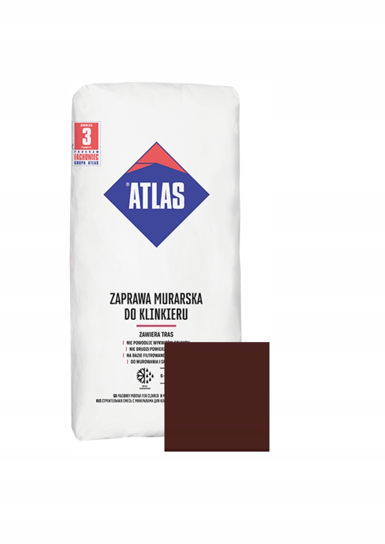 ZAPRAWA DO FUGOWANIA KAMIENIA CIEMNYBRĄZ 241 25 KG