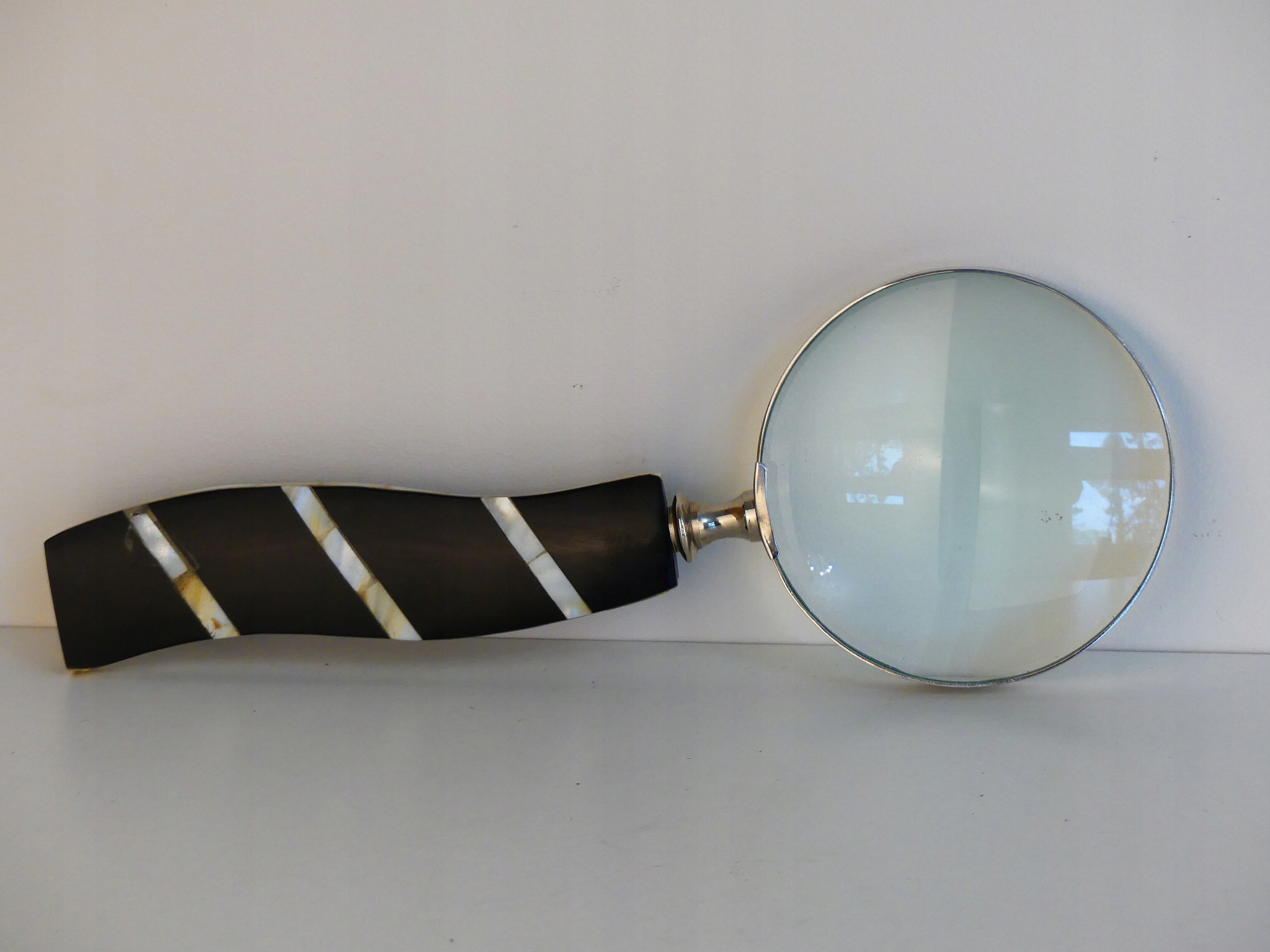 Lupa, Sklo Zvětšující stylová černá