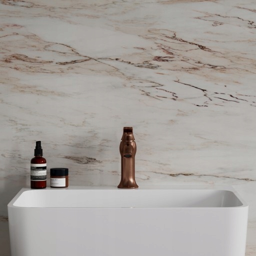 BATERIA UMYWALKOWA STOJĄCA RETRO MIEDŹ ANTYCZNA Marka Omnires