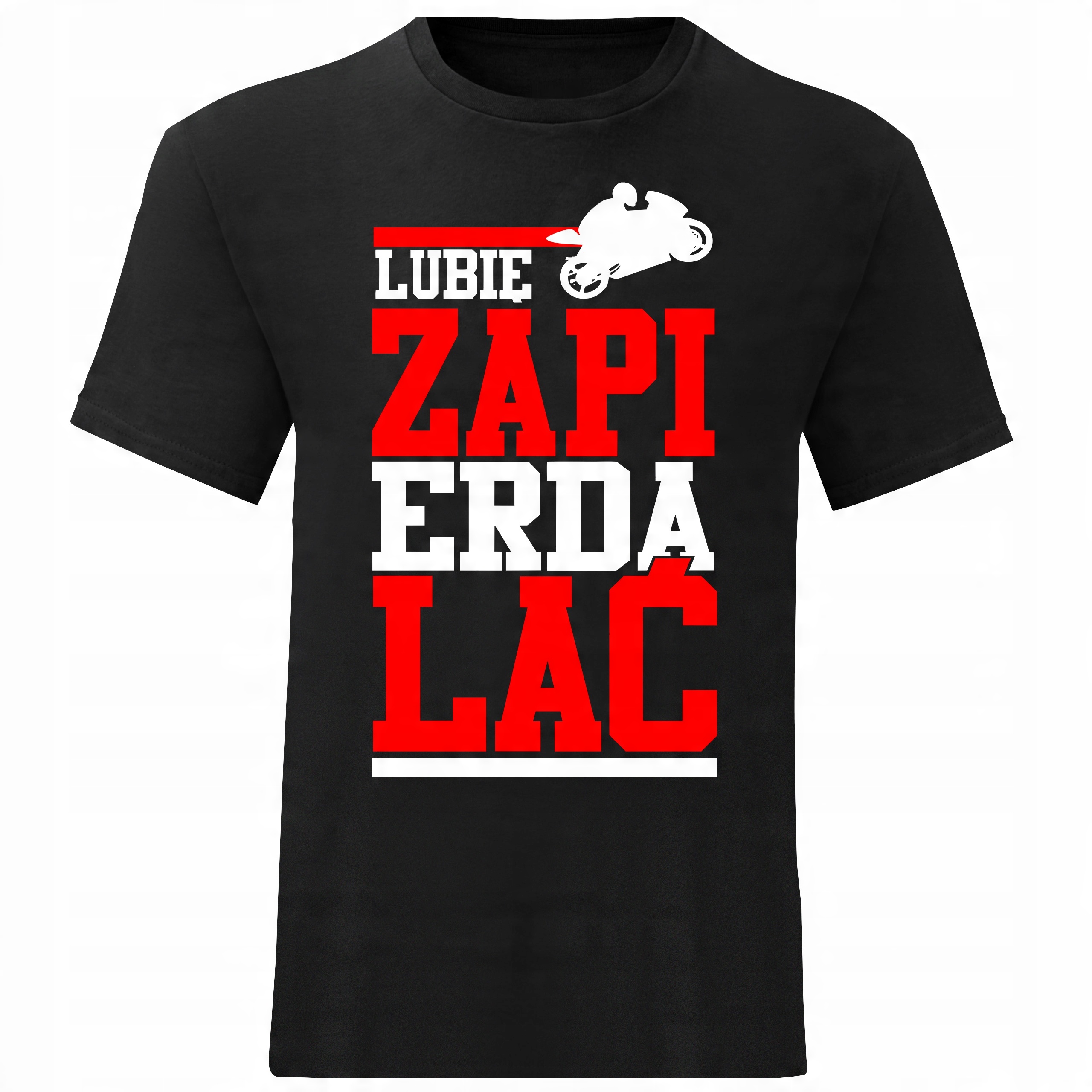 

Męski T-shirt Koszulka Lubię Zapierdalać Rozm XL