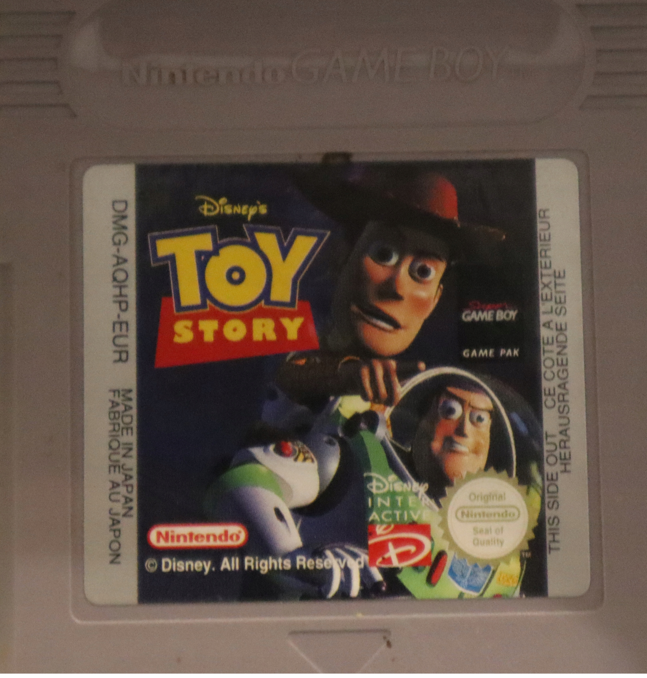 TOY STORY GAMEBOY NINTENDO