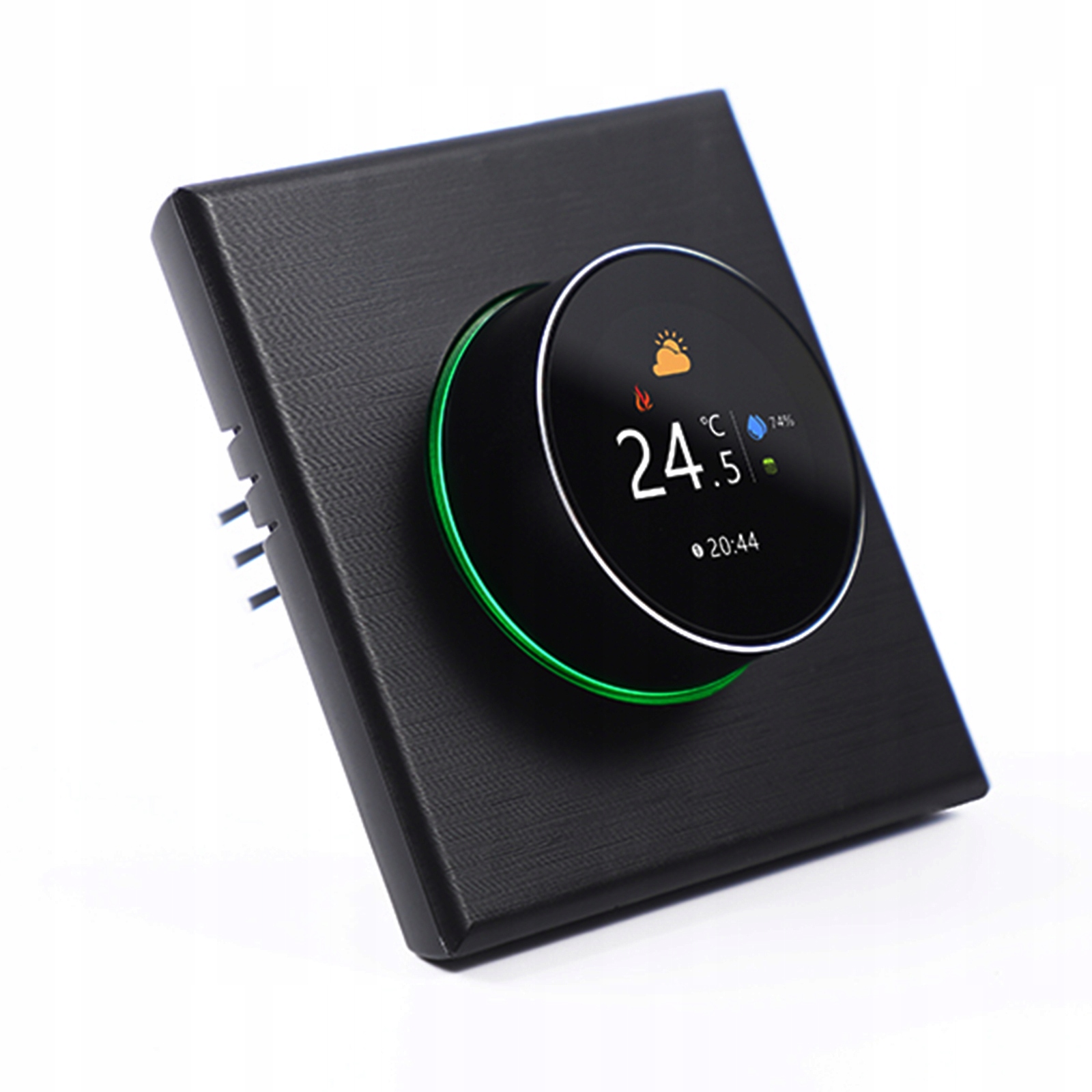 Termostat Smart Pokrętło WIFI wodne ogrzewanie podłogowea 3A czarny GA Marka Arhatreya