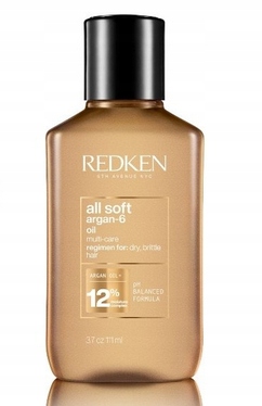 Redken All Soft Argan-6 Oil Odżywczy olejek do włosów suchych łamliwych 111