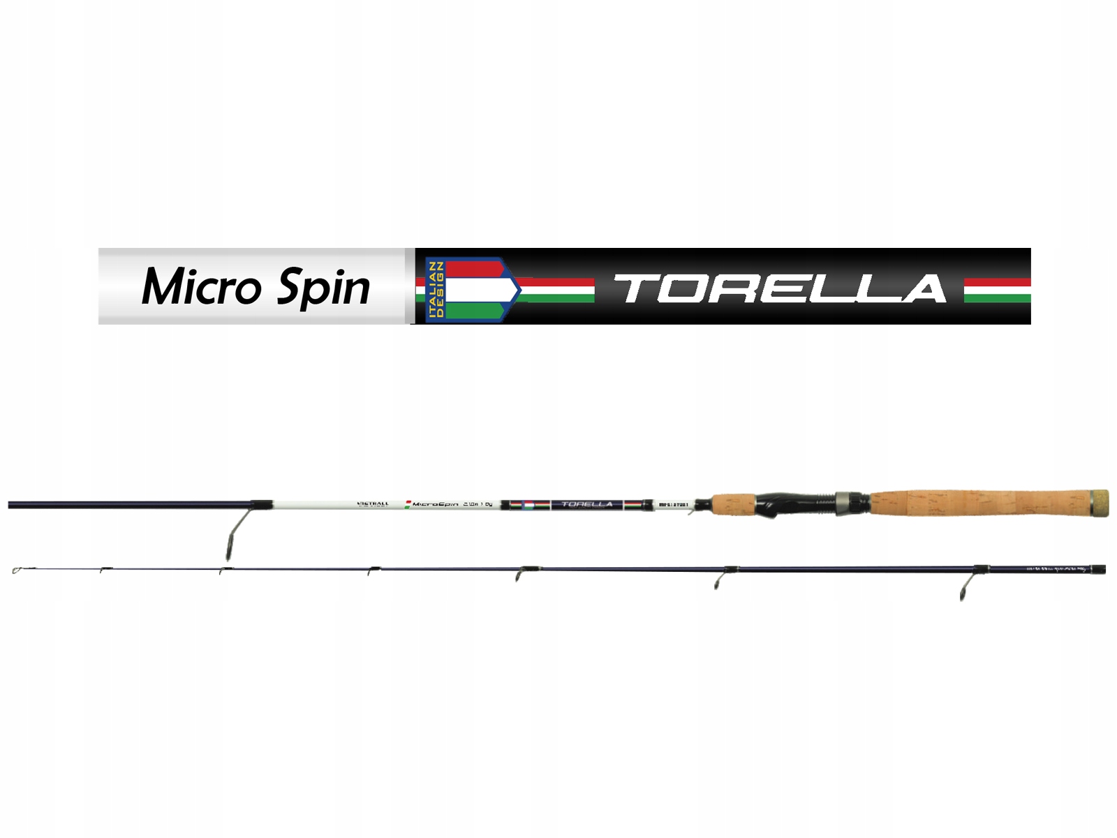 SPINNING MISTRALL TORELLA MICRO SPIN 2,10m / 1-8g Konstrukcja wędki segmentowe