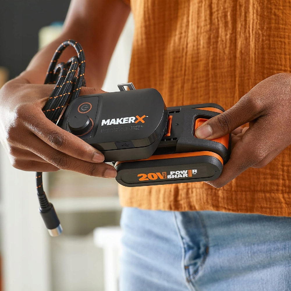 WORX ADAPTER ZASILACZ Control HUB WORX MakerX z portem USB Stan opakowania oryginalne