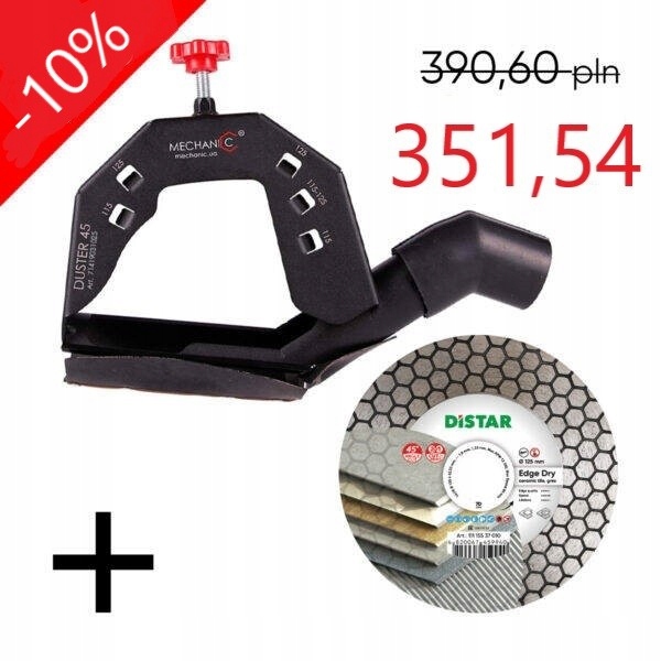 Sada Distar Edge Dry 125 MM Mechanický Duster 45