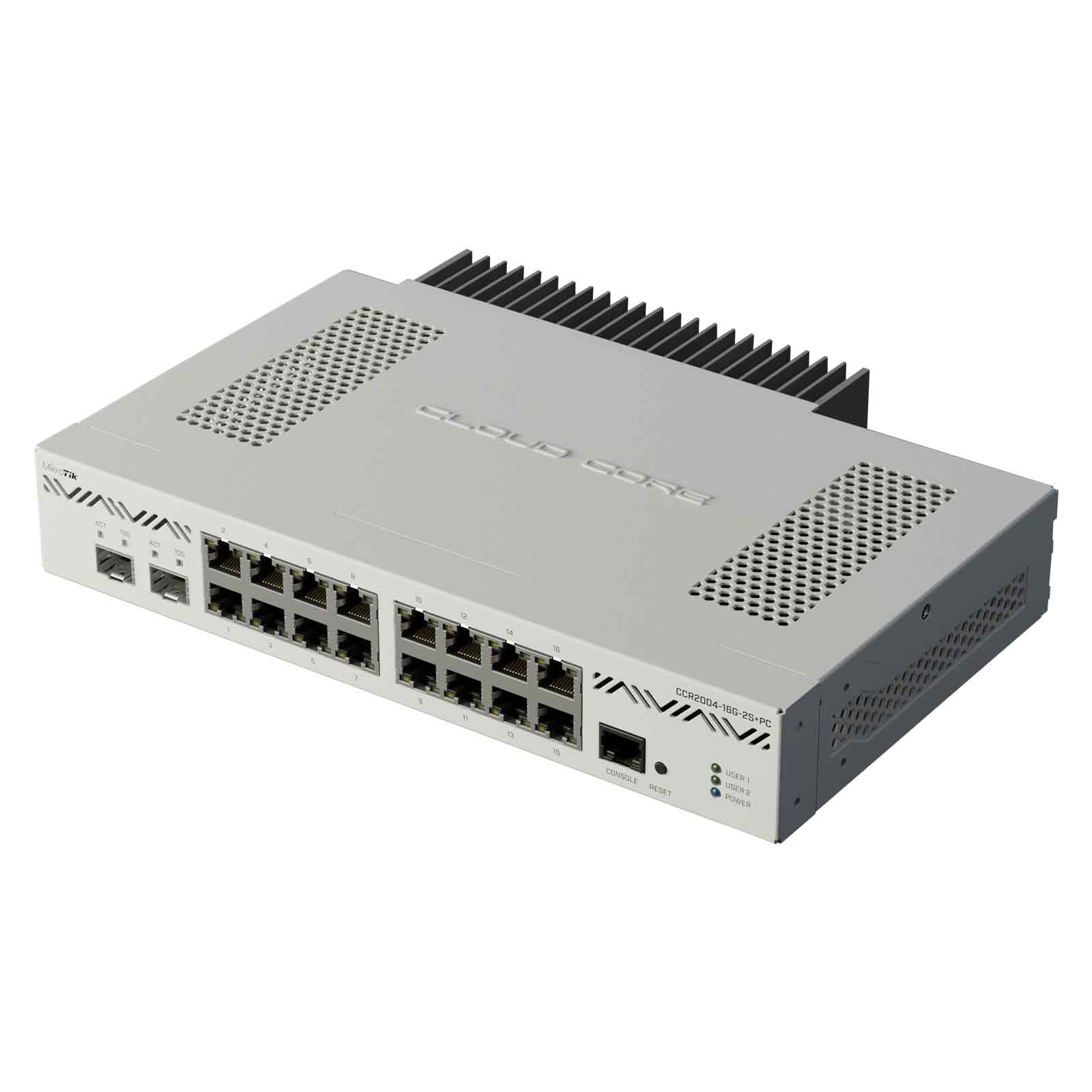 MikroTik Cloud Core Router CCR2004-16G-2S+PC 16x Ge 2x Sfp+ do szafy rack