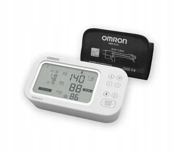 Ciśnieniomierz naramienny automatyczny Omron M6 Comfort AFib