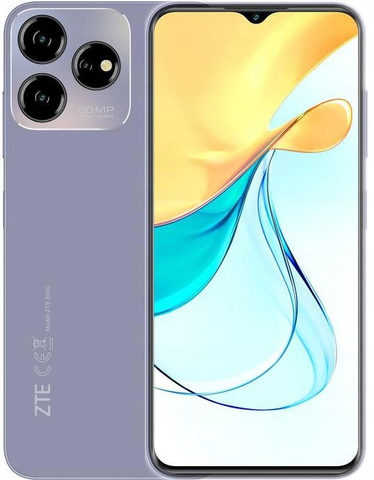 Telefon komórkowy ZTE Blade V50 Design 8 GB / 256 GB 4G (LTE) fioletowy