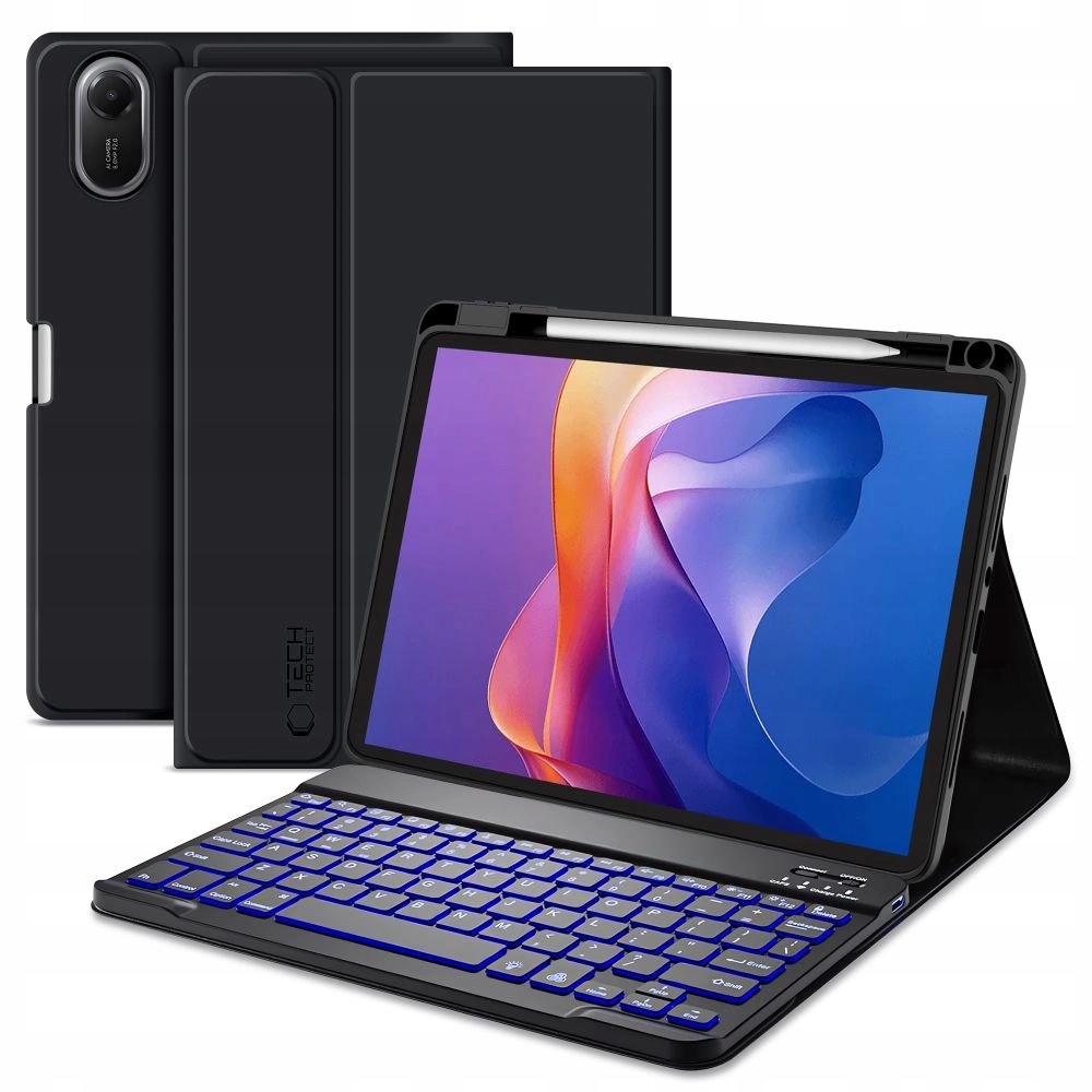 Pouzdro Tech-Protect Sc Pen pro Xiaomi Redmi Pad 2 11.0 s klávesnicí černé