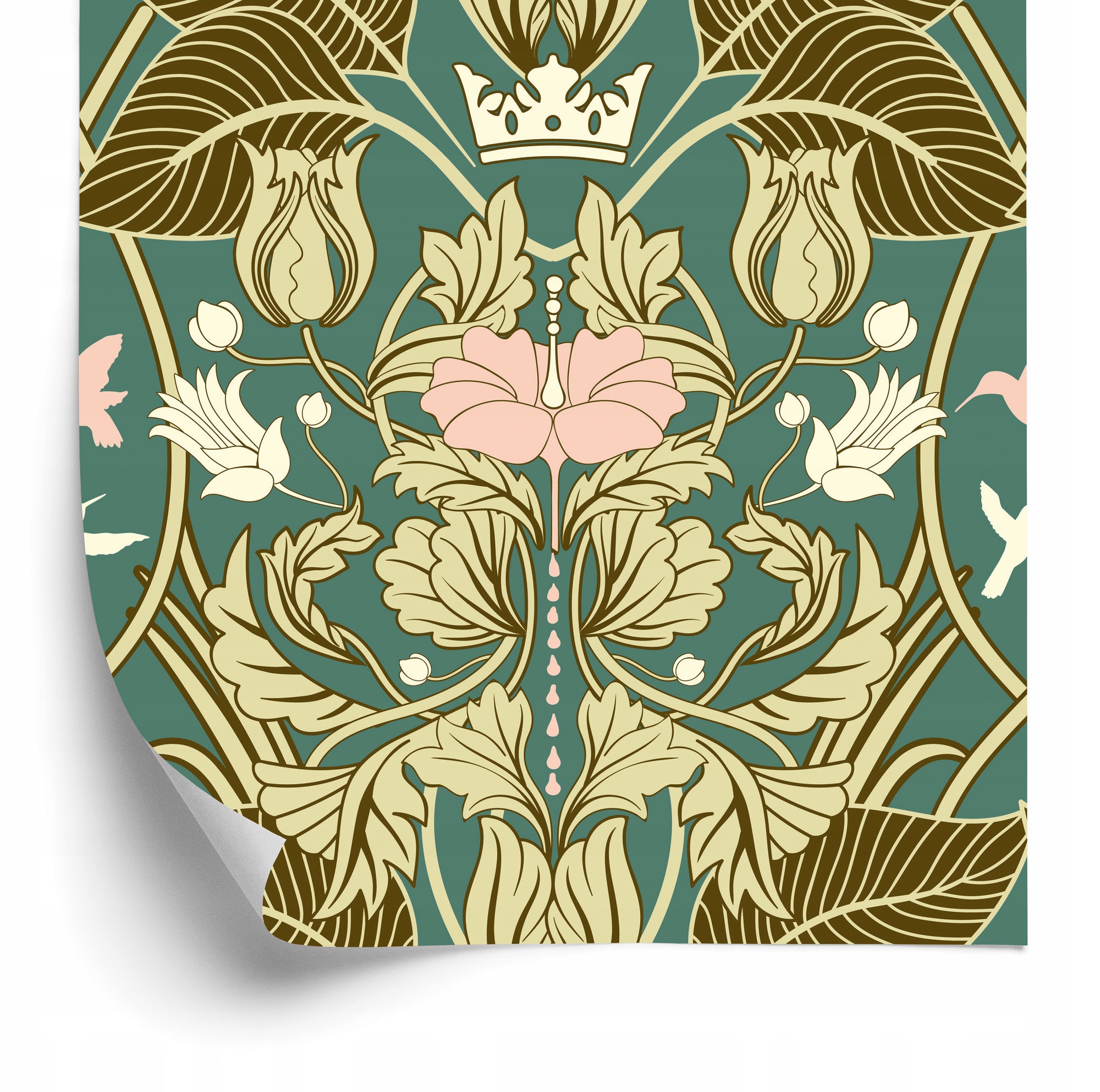 Tapeta Rastlinné Ornamenty Retro 50x1000 cm