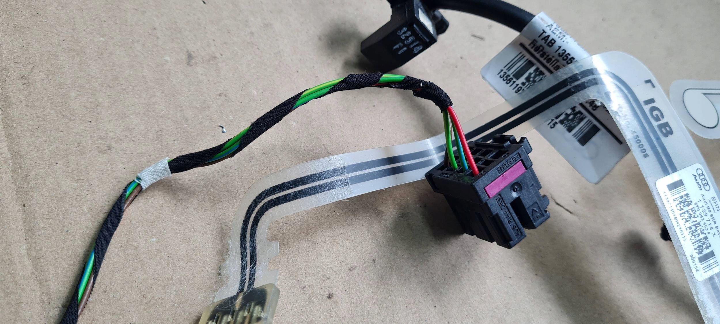 A5 8T LIFT sensor ZAJETOSCI seat front 8T0963553F A4 B8
