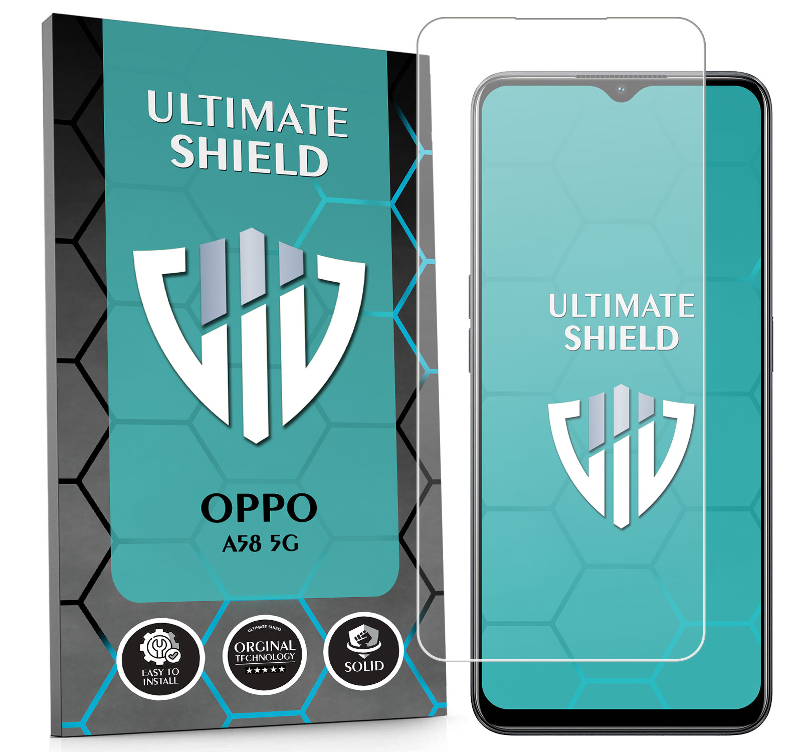 Sklo 3x Displej 7x Fotoaparát Rychlý Objektiv Pro Oppo A58 5G Kvalita