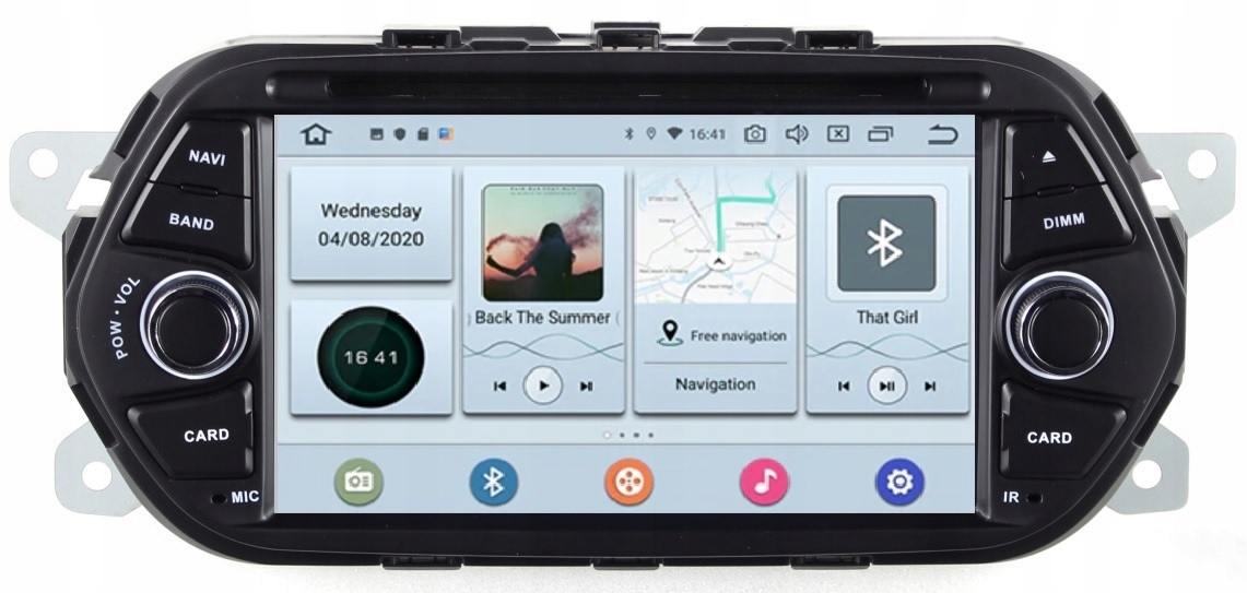 RADIO NAWIGACJA GPS FIAT TIPO ANDROID 12 WIFI+KAM Komunikacja Bluetooth GPS Wi-Fi