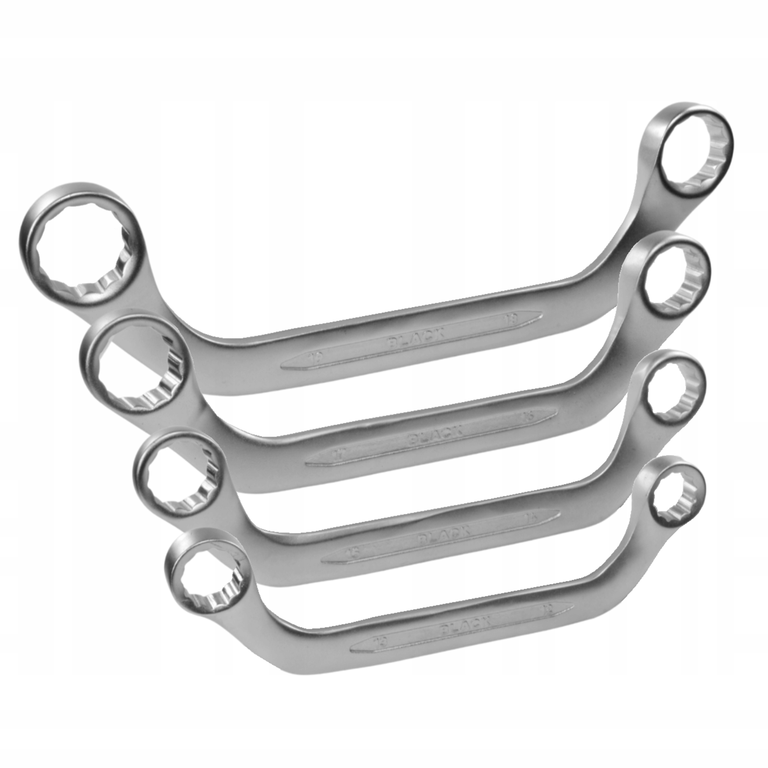 KLUCZE OCZKOWE ALTERNATORÓW TYP C 10-19mm ODGIĘTE Marka Black