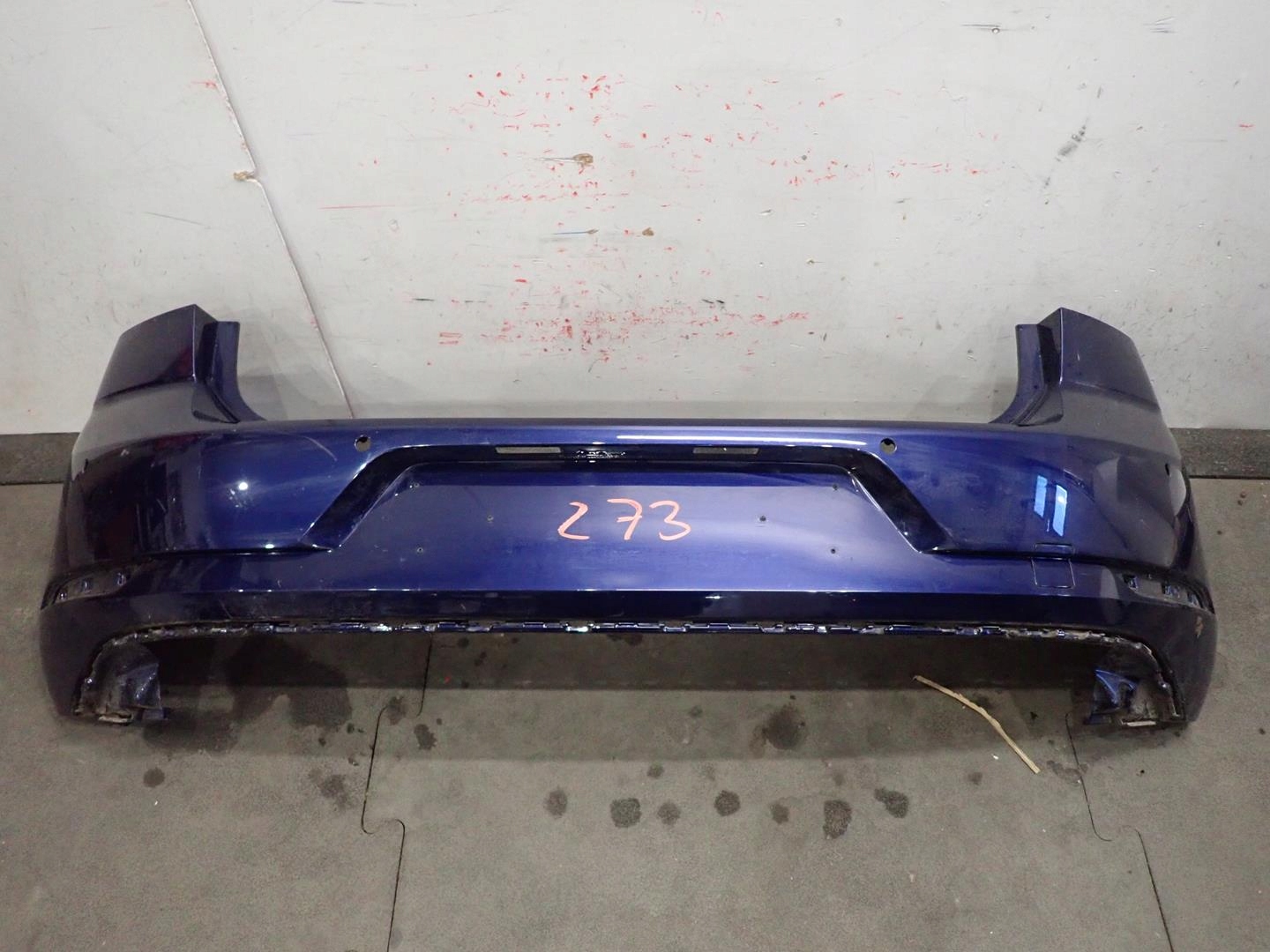 bumper rear part rear VW GOLF VII LIFT 2017- HB 5G6807421BK