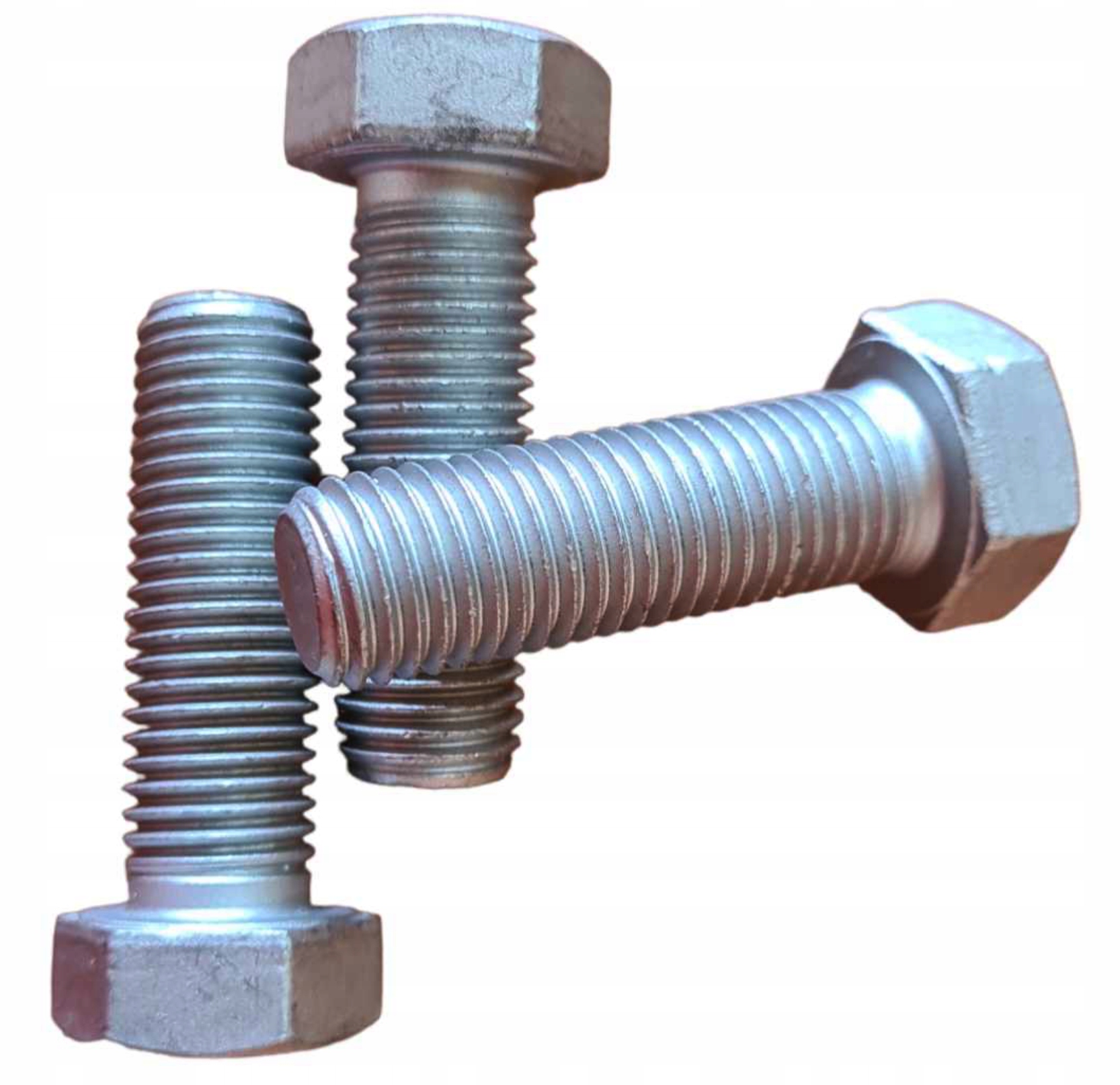 Śruby sześciokątne M10x30 mm kl. 10,9 Din 933 ocynk płatkowy b. 200 szt.