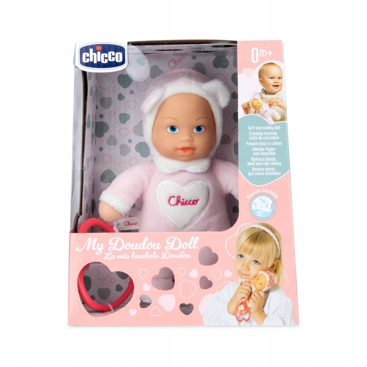 Chicco moja pierwsza lalka różowa 77776