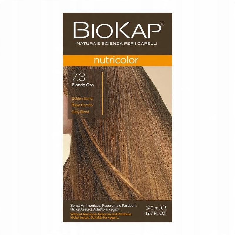 

Biokap Nutricolor Farba 7.3 Złoty Blond 140ml