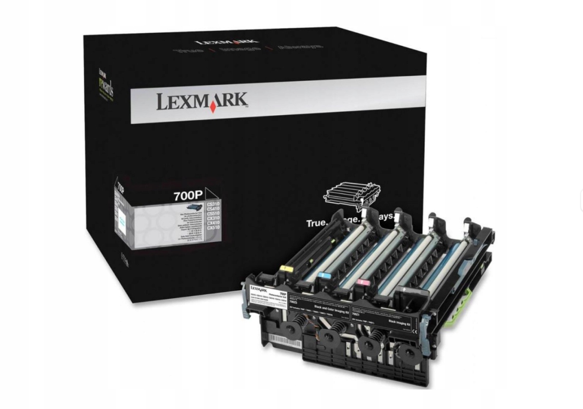 Zestaw Bębnów Lexmark Bęben 70C0Z50 Cmyk Nowy Oryginał Cały Komplet