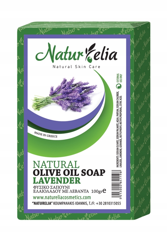 

Mydło naturalne Lawenda Oliwa z oliwek Naturelia!