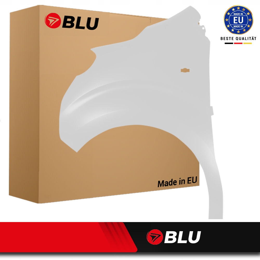 Blu Blatník Citroen Jumpy III 3 Ewp levý bílý 2016- přední PolarWhite