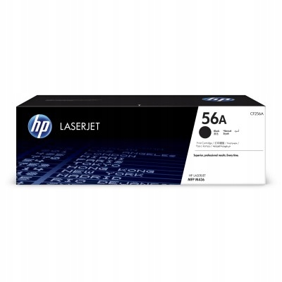 Hp 56A Black Original LaserJet Toner, CF256A CF256A
