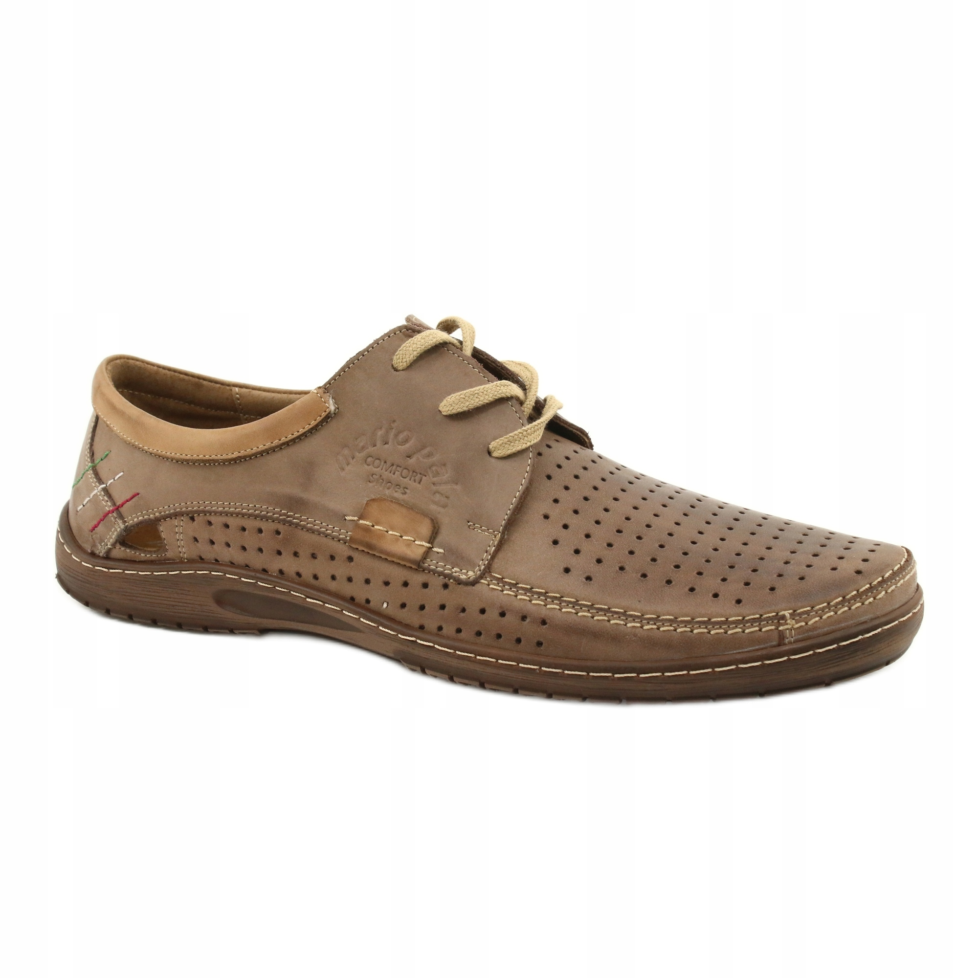 

Beżowy Skóra naturalna Buty Mario Pala r.47