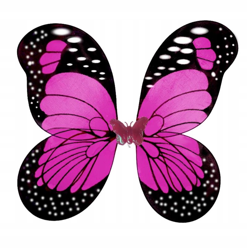 SUPER Skrzydła Motyla Duże Różowe TC33291R 41cmx45cm
