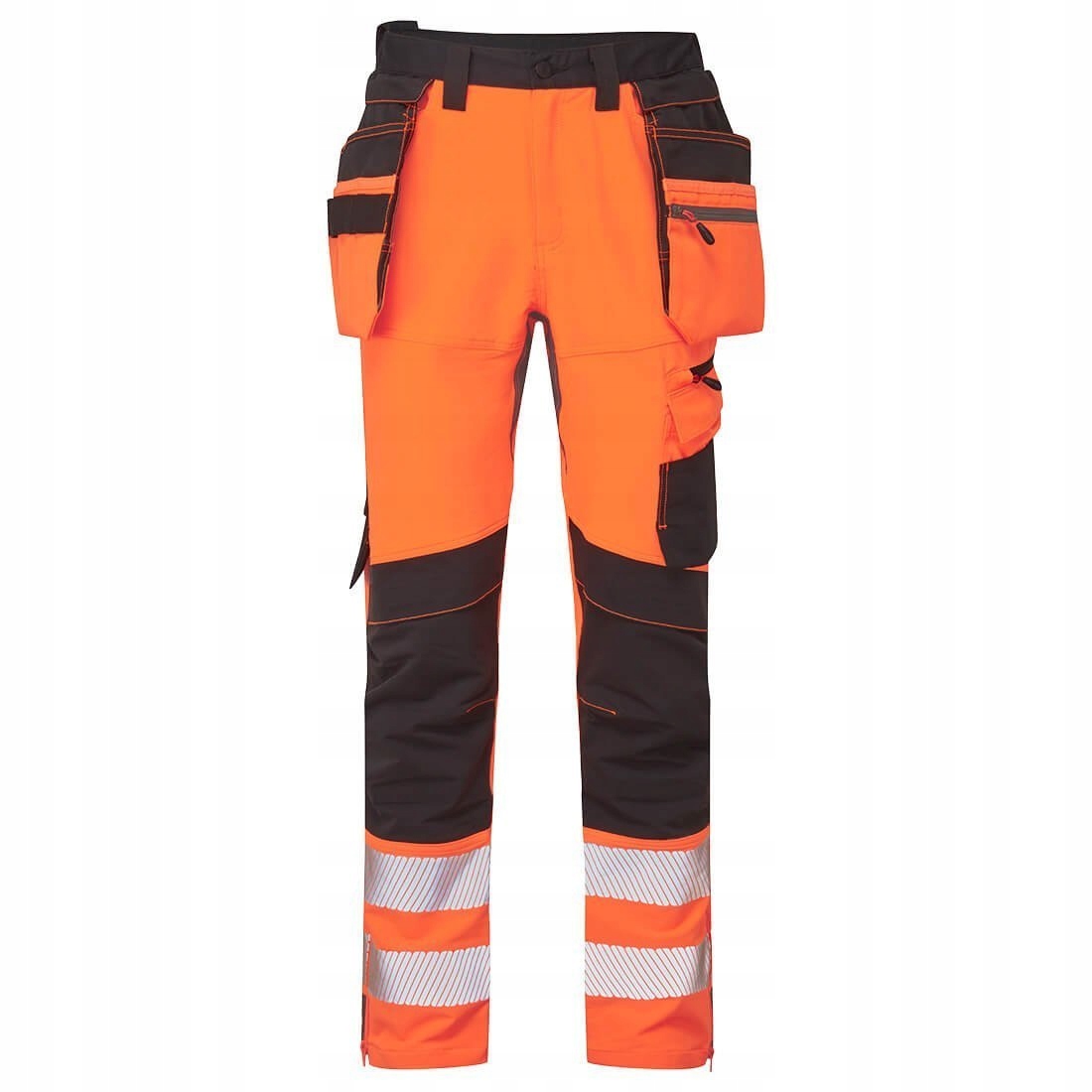 Výstražné kalhoty DX4 s odnímatelnými kapsami na pouzdro Oranžová/C