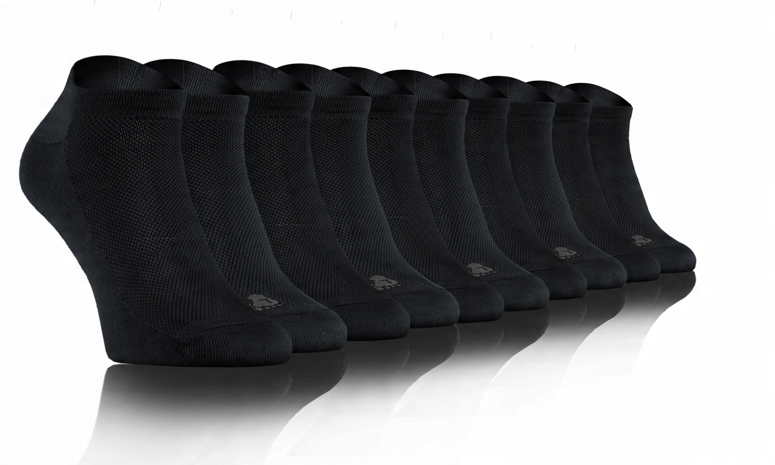 

5 x Stopki sneakers Sesto Senso Czarne rozm 41-43