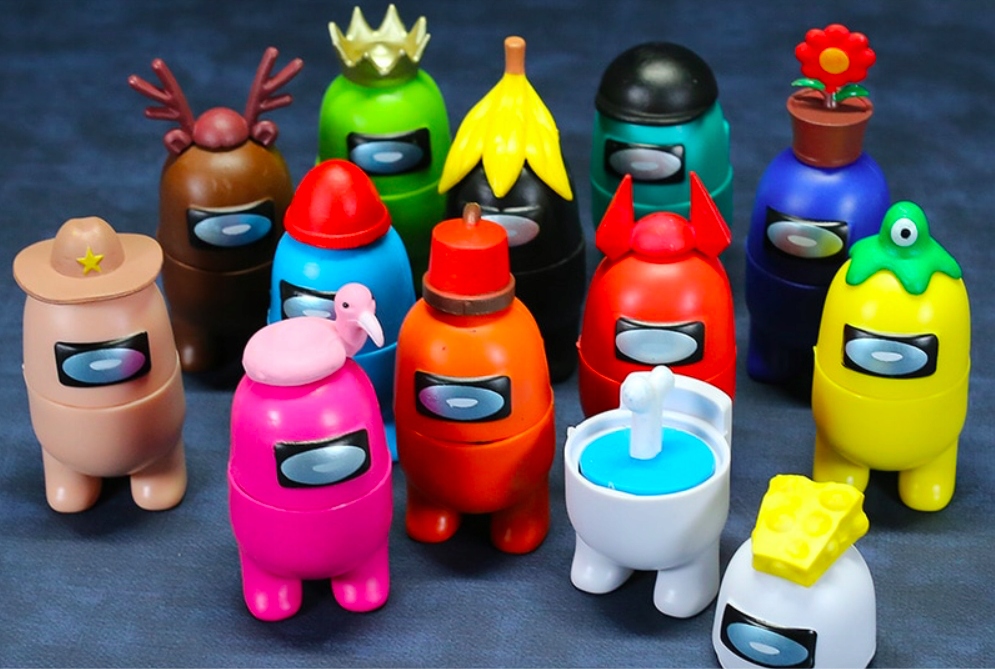 FIGURKI AMONG US DUŻE ZESTAW Marka bez marki