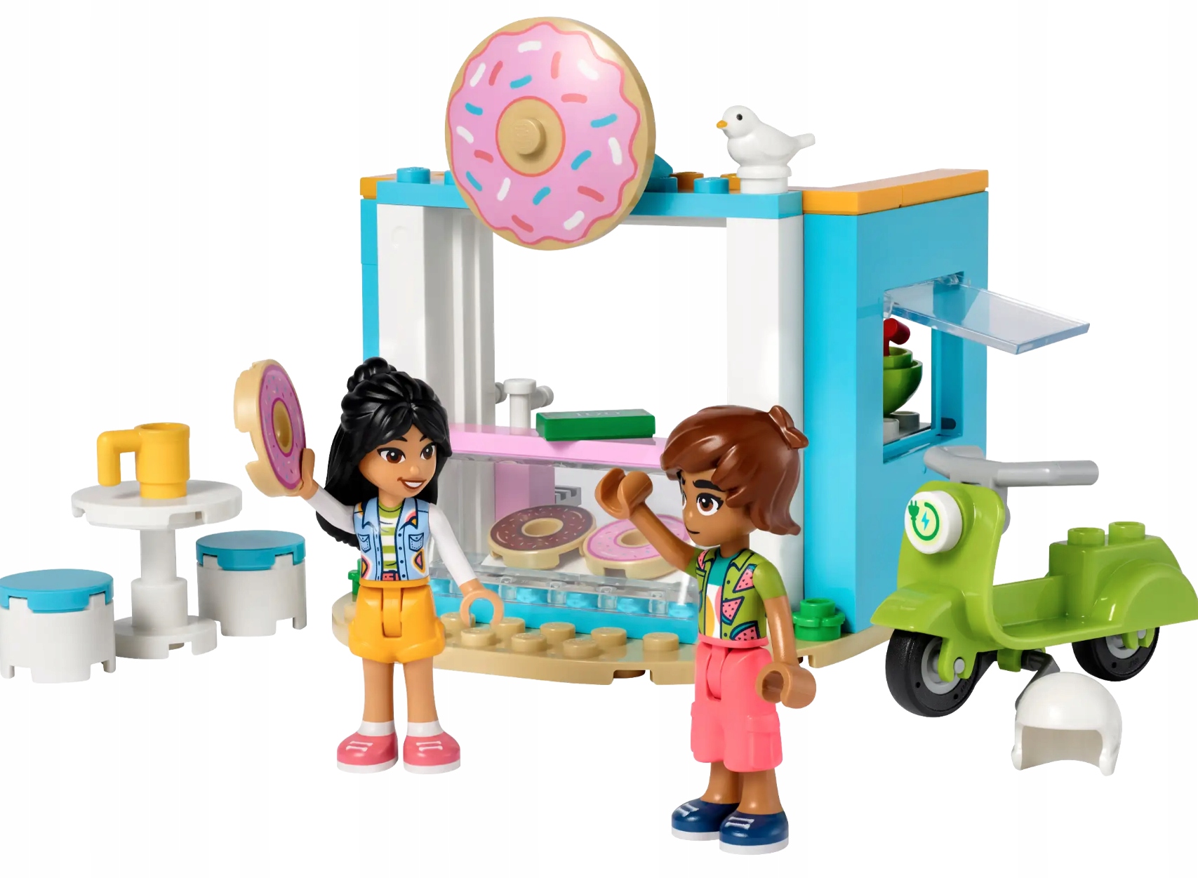KLOCKI LEGO FRIENDS CUKIERNIA Z PĄCZKAMI PĄCZKARNIA PREZENT DLA 4,5,6 LATKA Marka LEGO
