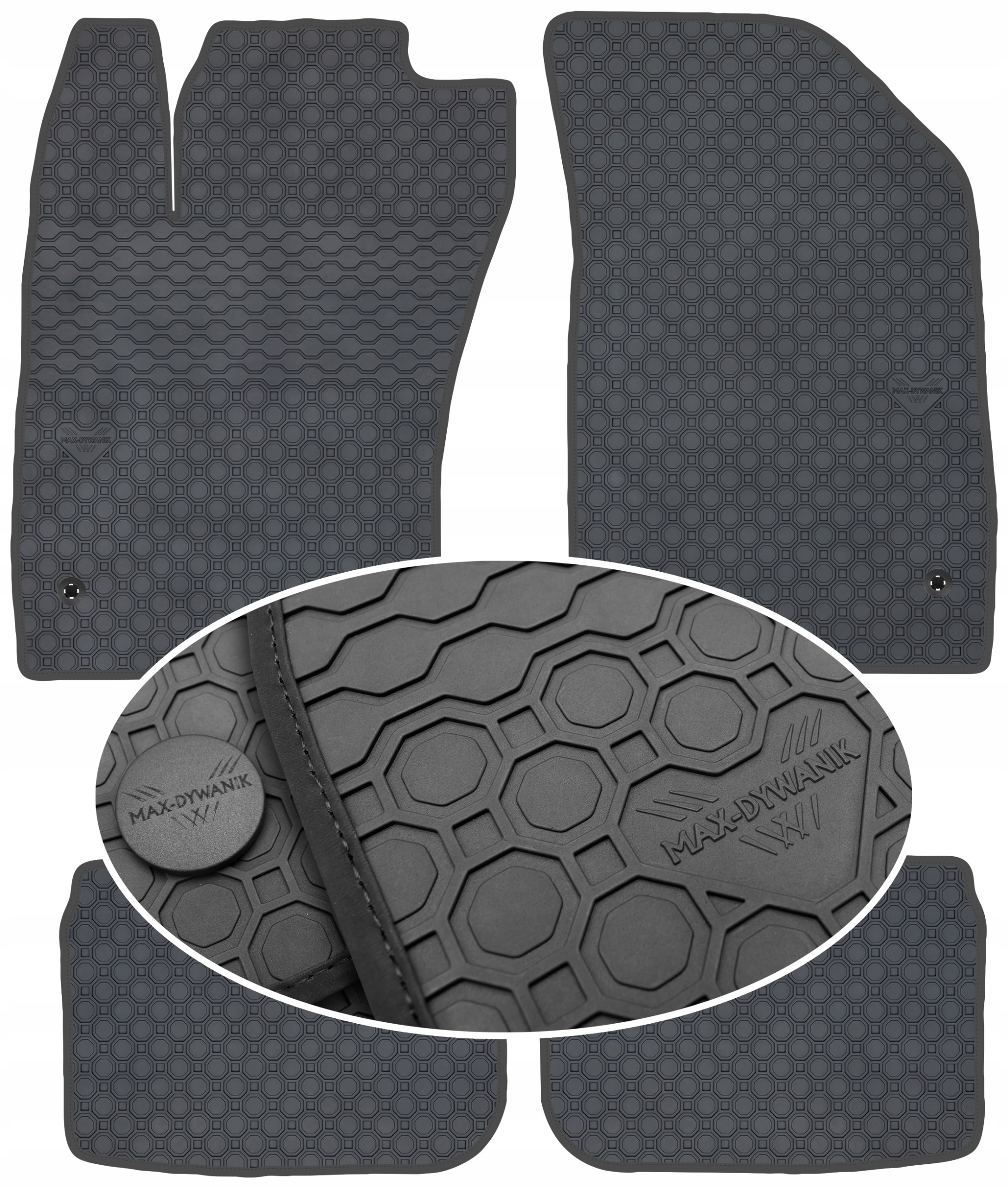 Fiat Tipo Sedan 2015 Čierne koberčeky