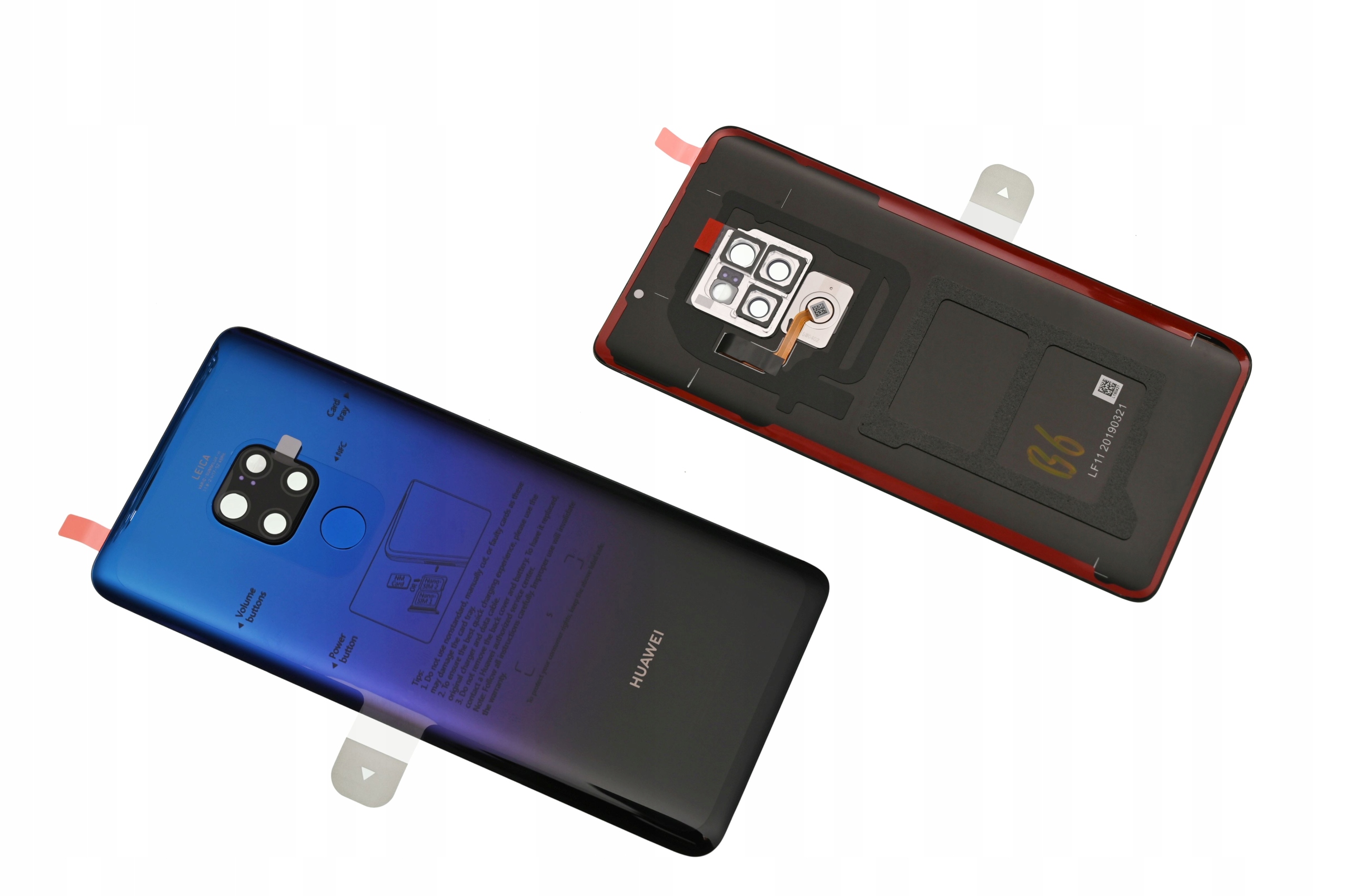 Oryginalna Obudowa Klapka baterii Huawei Mate 20