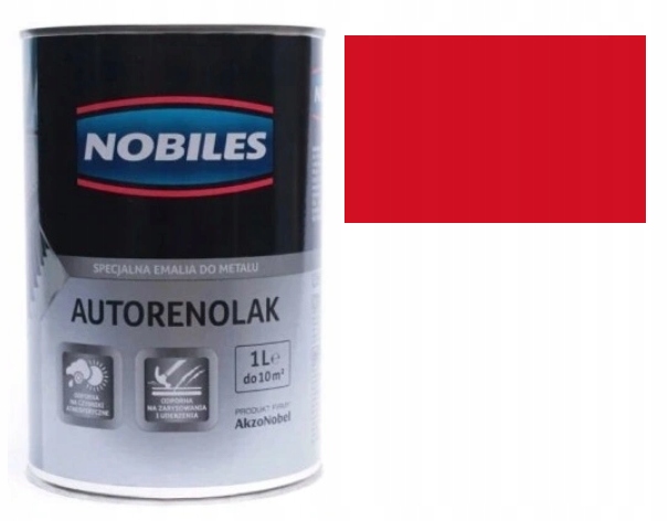 

Farba Nobiles Autorenolak F-113 Czerwony Racing 1L