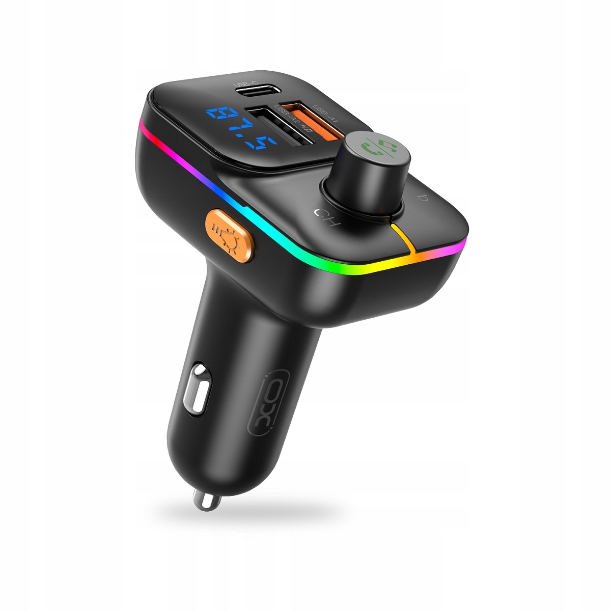 

Transmiter Fm Bluetooth Szybka Ładowarka Qc Usb Pd