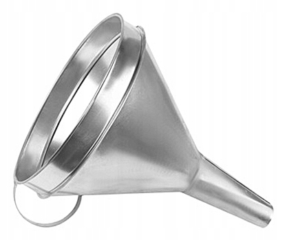 

Czasza 24 CM Mocny Lejek Metalowy Prosty XXL
