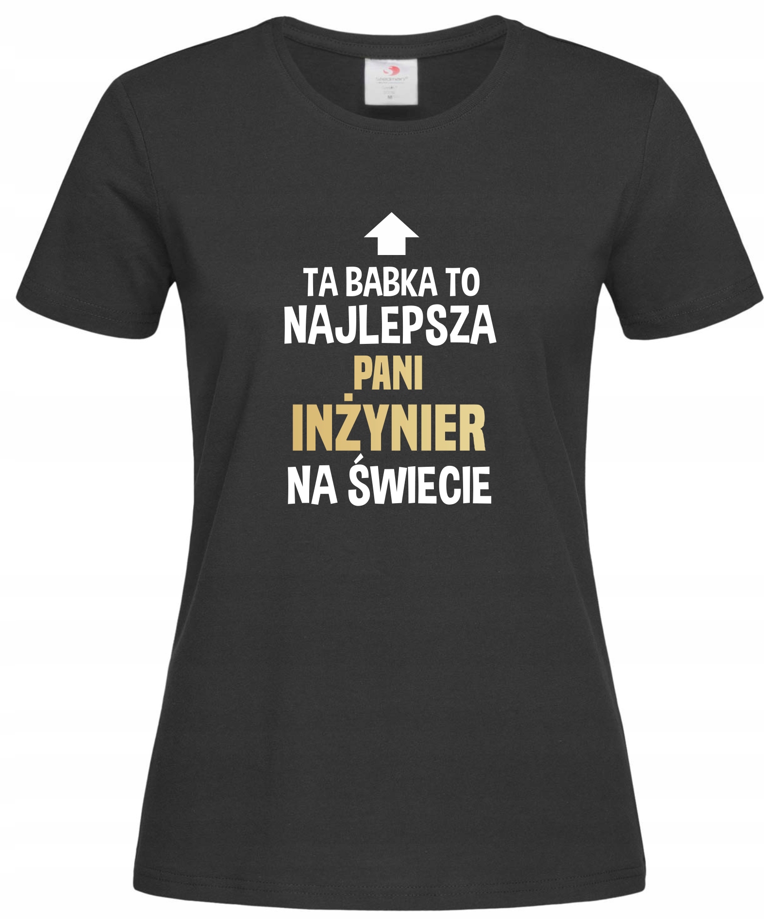 

koszulka Najlepsza Inżynier z zabawnym nadrukiem L