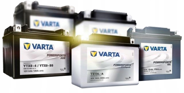 AKUMULATOR VARTA YT14B-BS YT14B-4 12V 12AH 190A Producent Varta