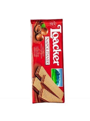 Levně 4x Oplatky s krémem z lískových oříšků 175 g Loacker