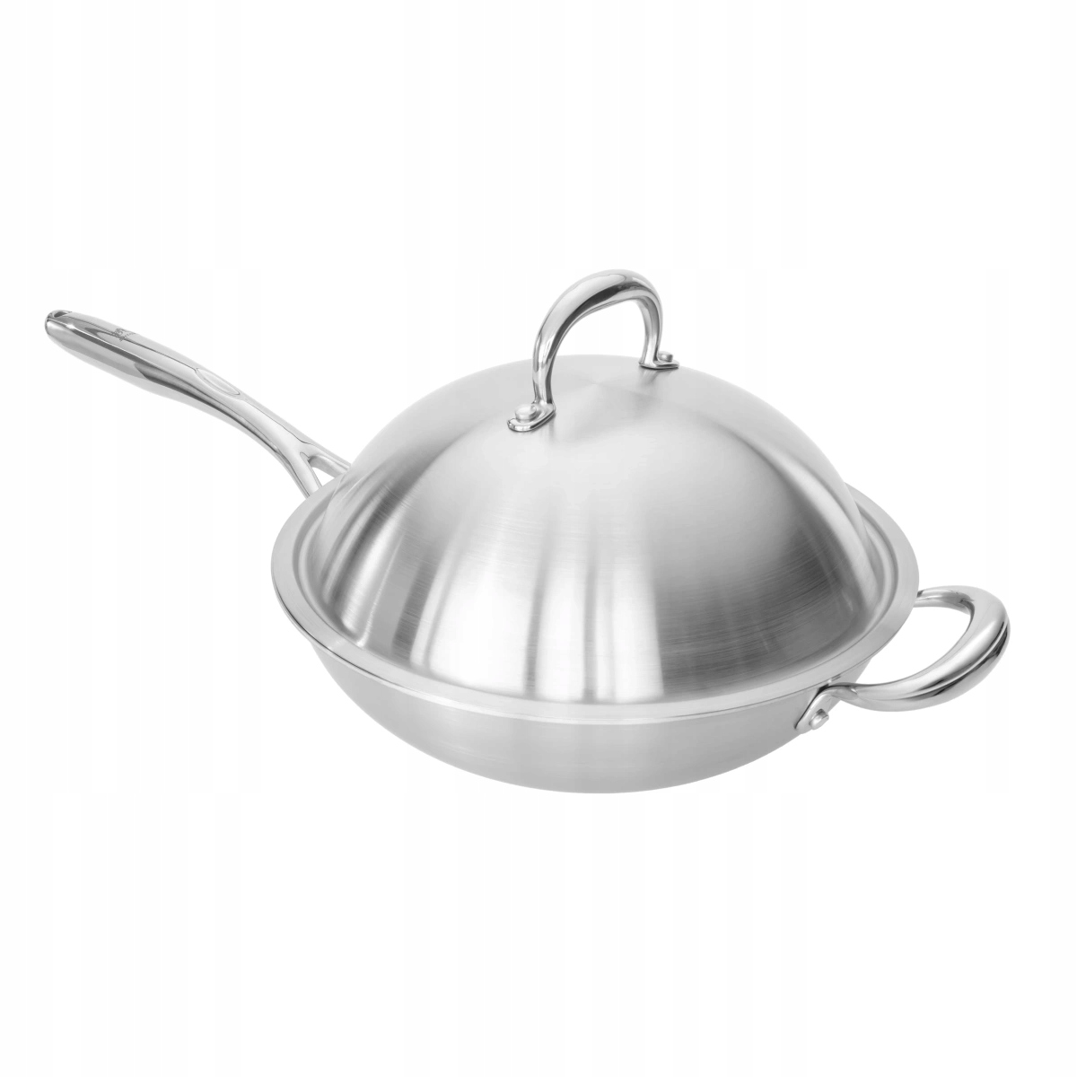 Shiori Stainless Steel 304 patelnia Wok 28cm x 8,20 cm indukcja