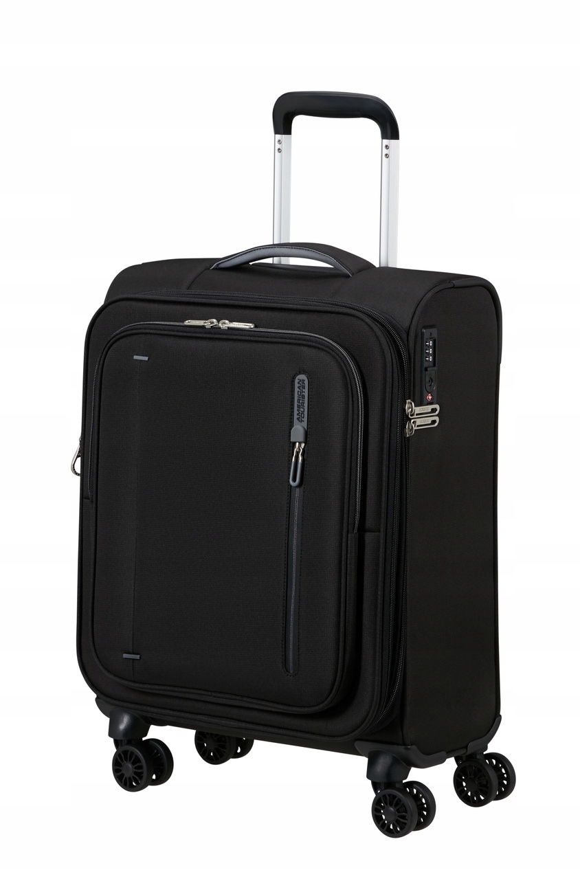 Kabinový kufr American Tourister Cloudrider 55 cm zvětšený, černý