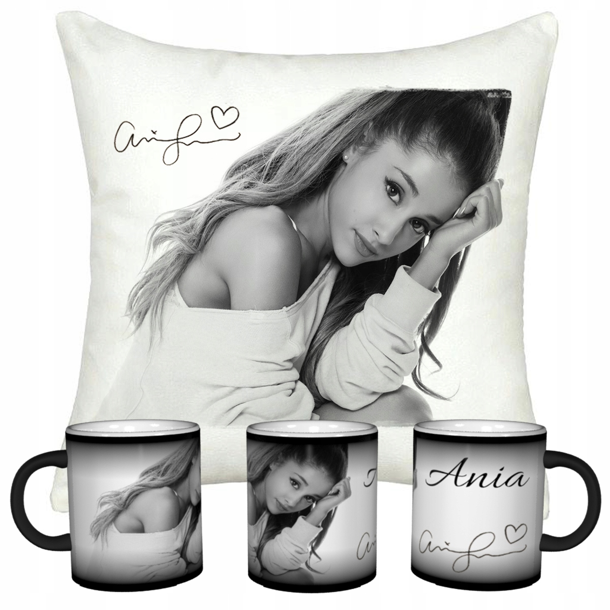 

Zestaw Ariana Grande Magiczny Kubek Poduszka