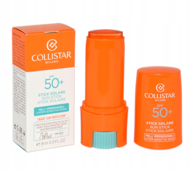 Collistar Tyčinka na opalování pro velmi citlivou pleť Spf 50 9 ml