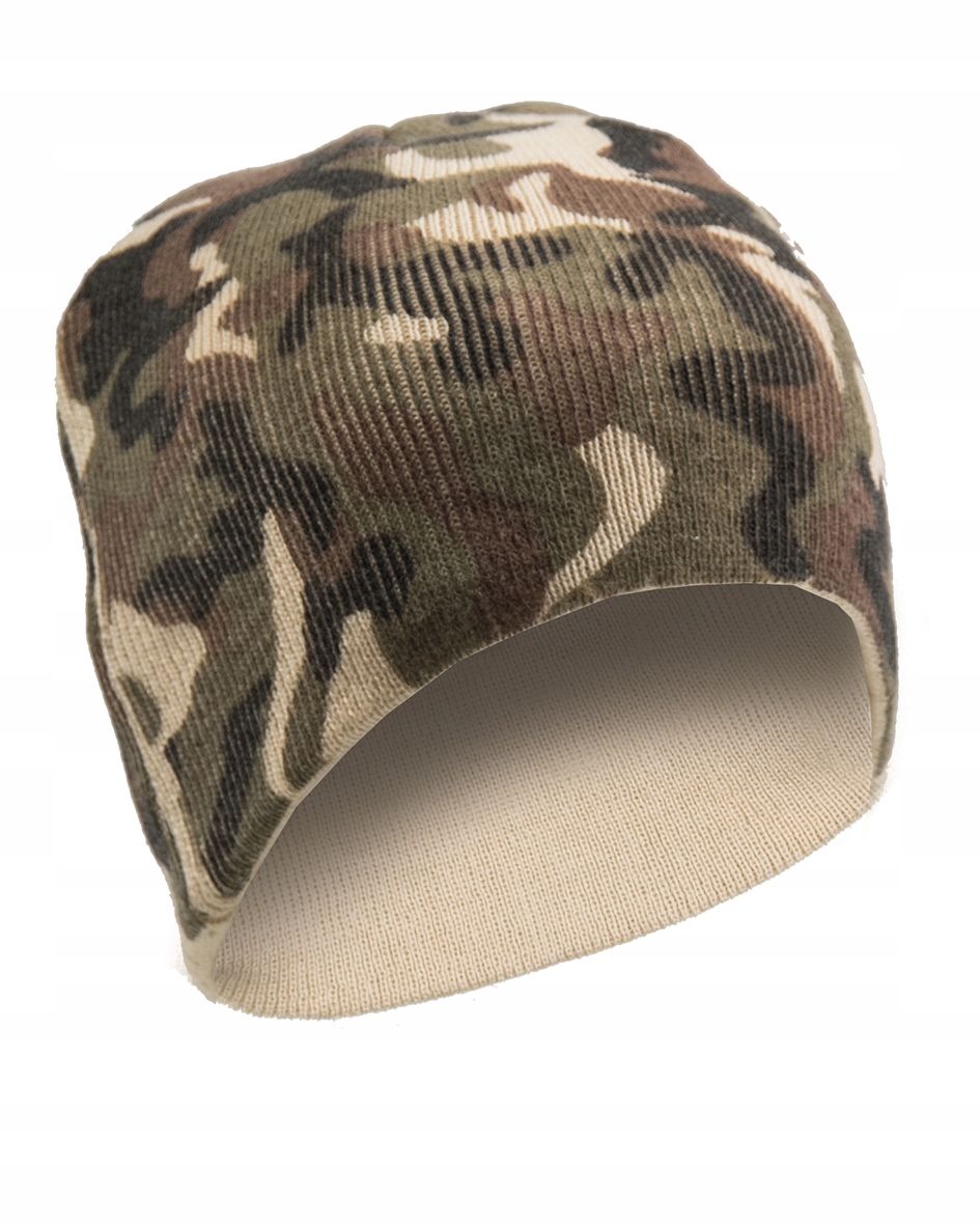 

Czapka niepodwijana akrylowa Mil-Tec - Woodland