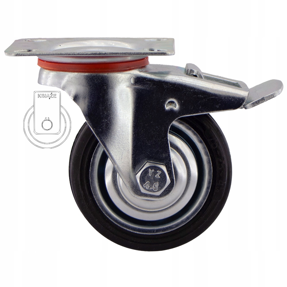 

Koło fi 75 wózek regał szafka stół 2STGU75