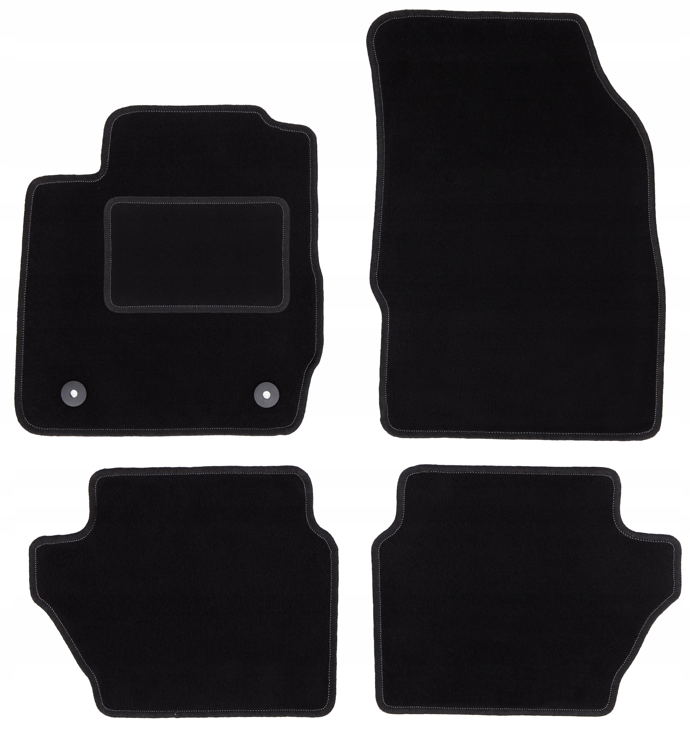 

Dywaniki welurowe Basic do Fiesta MK7 VII 08-11