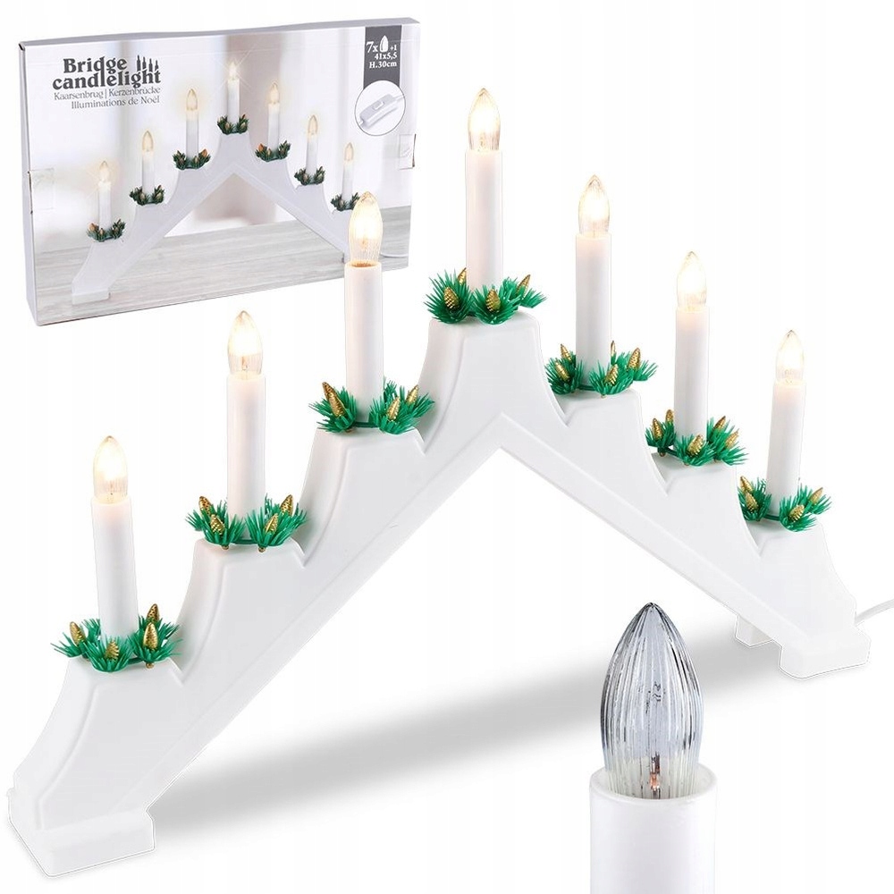 Adventní svícen na okno, okenní lampičky, vánoční svíčky, elektrické
