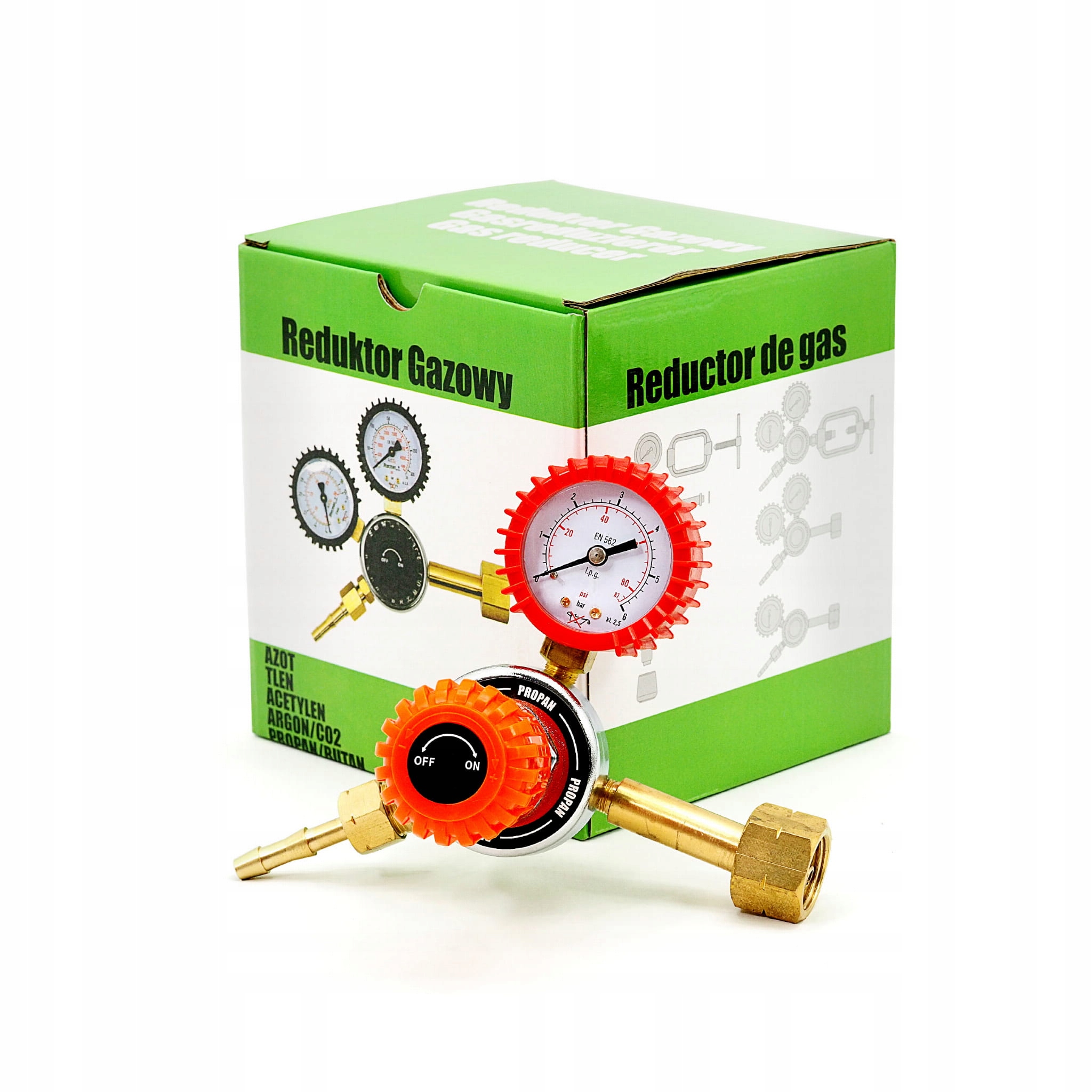 

Reduktor gazowy propan butan Lpg 1 zegar wskaźnik